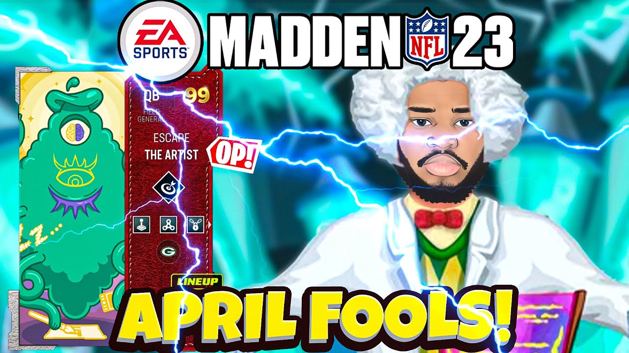 CRAZY NEW APRIL FOOLS CARD! ESCAPE THE ARTIST GAMEPLAY! MADDEN 23