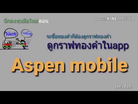 EP.59 ดูกราฟทองคำในแอพ Aspen [ นักลงทุนมือใหม่ ]