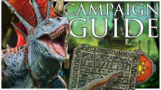 Lizardmen Immortal Empires Campaign Guide | Total War Warhammer 3