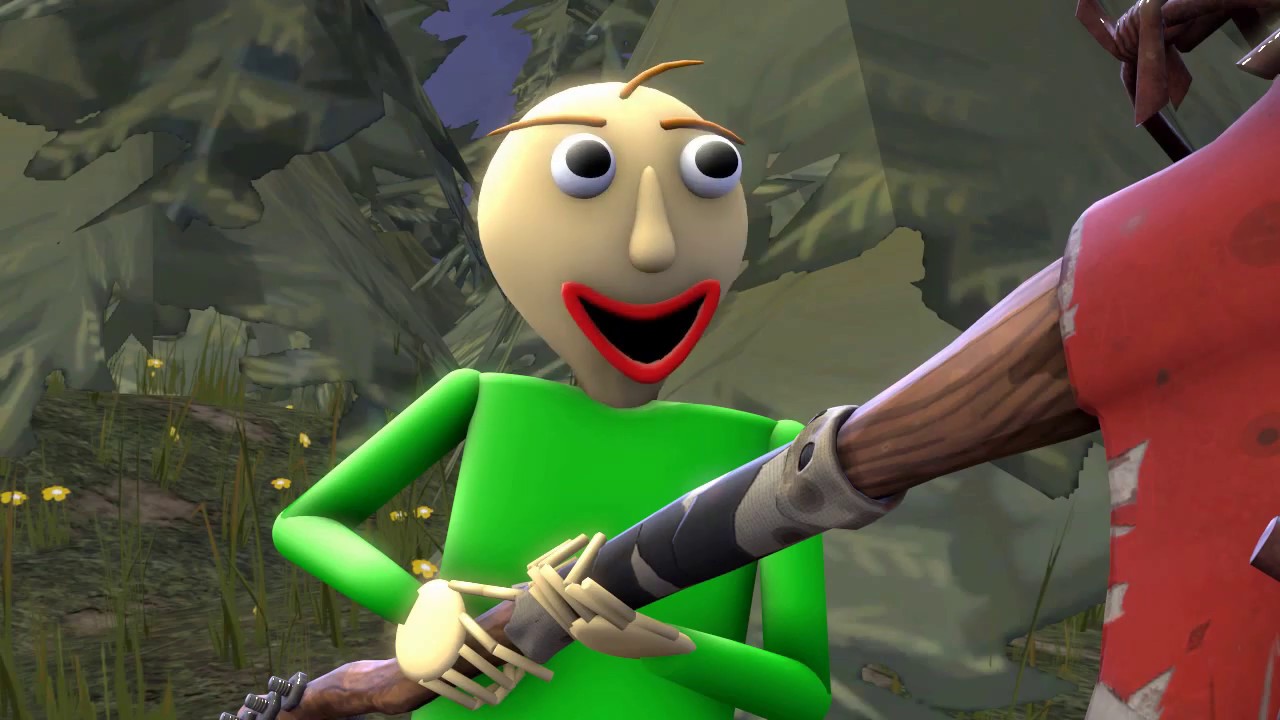 [Com] Baldi plays Fortnite | Baldi SFM Animation - YouTube
