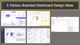 5 Tableau Dashboard Design Ideas for Business Projects - November 22
