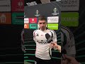 Ruben Vinagre po meczu Legia Warszawa - Sparta Praga (0:1) | #shorts