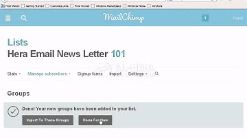 Bangla Tutorial    Email Marketing   Part 13    Group creating process in mail chimp
