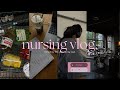 student nurse vlog 🩺: first week of labs + lectures + STAYING DISCIPLINED