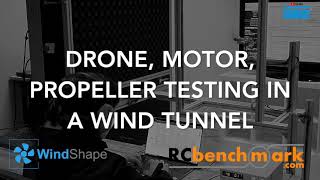 Banco Ensayo Motores Dron Y Uavs Junto Con Túnel De Viento