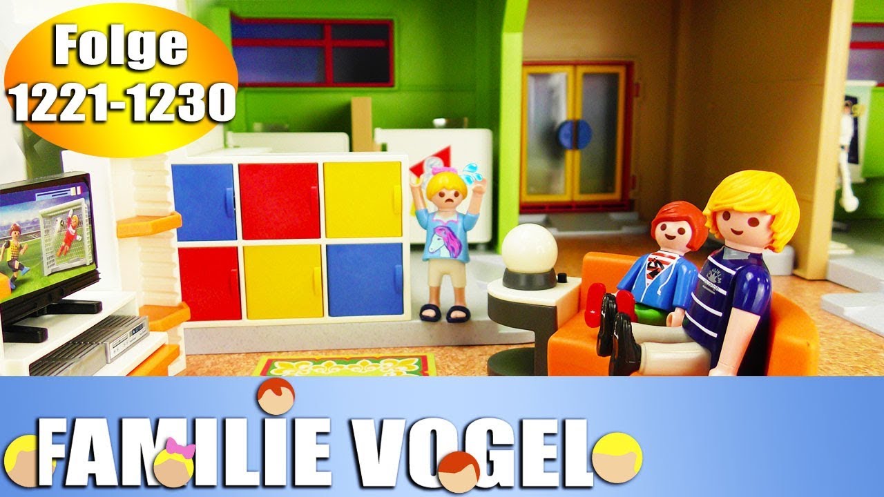 Playmobil Filme Familie Vogel: Folge 1221-1230 | Kinderserie | Videosammlung Compilation Deutsch
