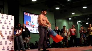 Michael Shivlyakov (Russia)-winner Arnold Amateur World Strongman Championships-2013!!!