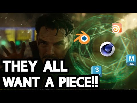 How All 3d Software Tried To Replace C4d In Mograph