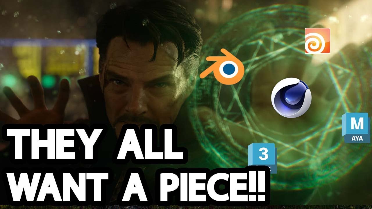 How All 3D Software Tried To Replace C4D in Mograph