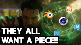 How All 3D Software Tried To Replace C4D In Mograph