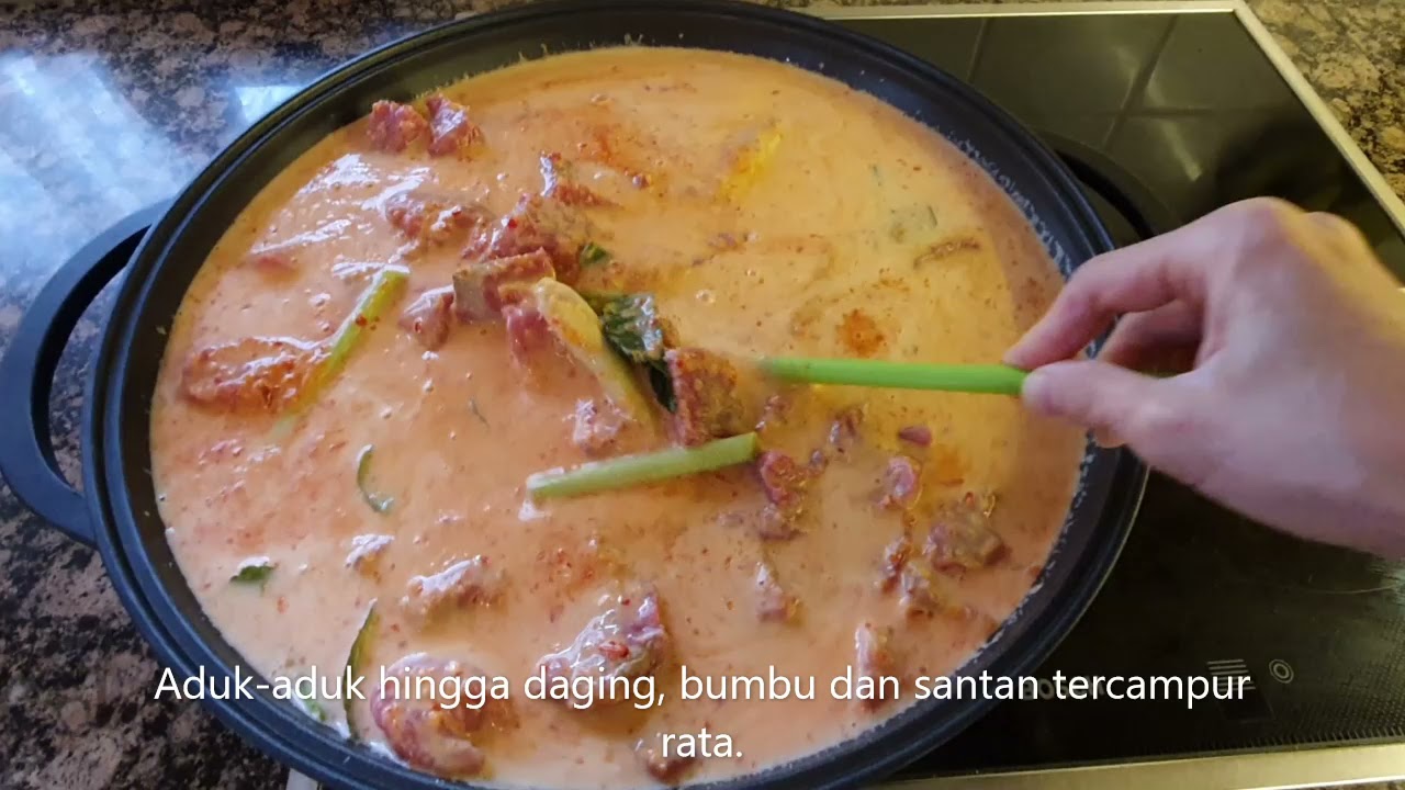 Kumpulan Resep Asli Indonesia Rendang Daging