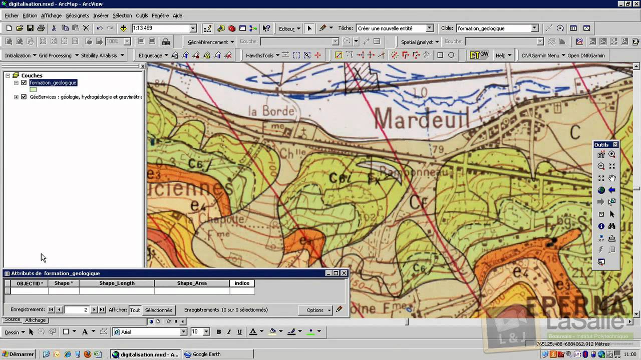 ArcGIS - Digitalisation 