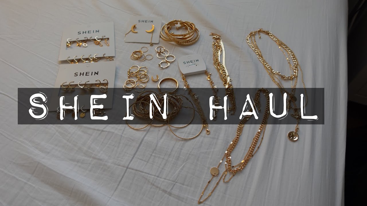 Shein Jewelry Haul YouTube