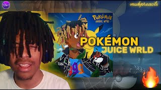 THIS IS TOO FIREE! JuiceWRLD Unreleased- Pokemon {NEW LEAK} REACTION!!!