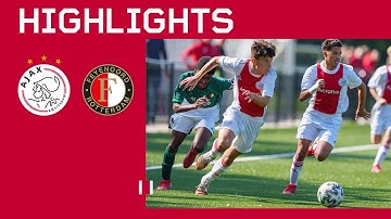 Heerlijke comeback in de mini-Klassieker 😍💪 | Highlights Ajax O15 - Feyenoord O15