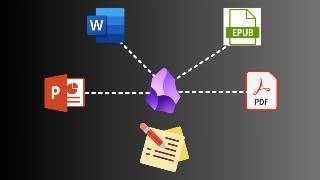 Obsidian: Exportar a Word, PDF, EPUB y Más con Pandoc (Guía Completa)