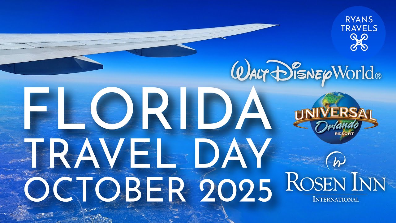 Florida Travel Day October 2025 4K Orlando British Airways Florida Vlog