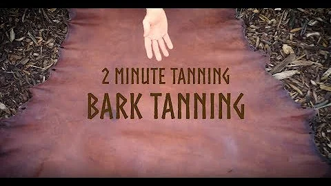 How to Make Your Own All Natural Leather Using Tree Bark | The Bush Tannery