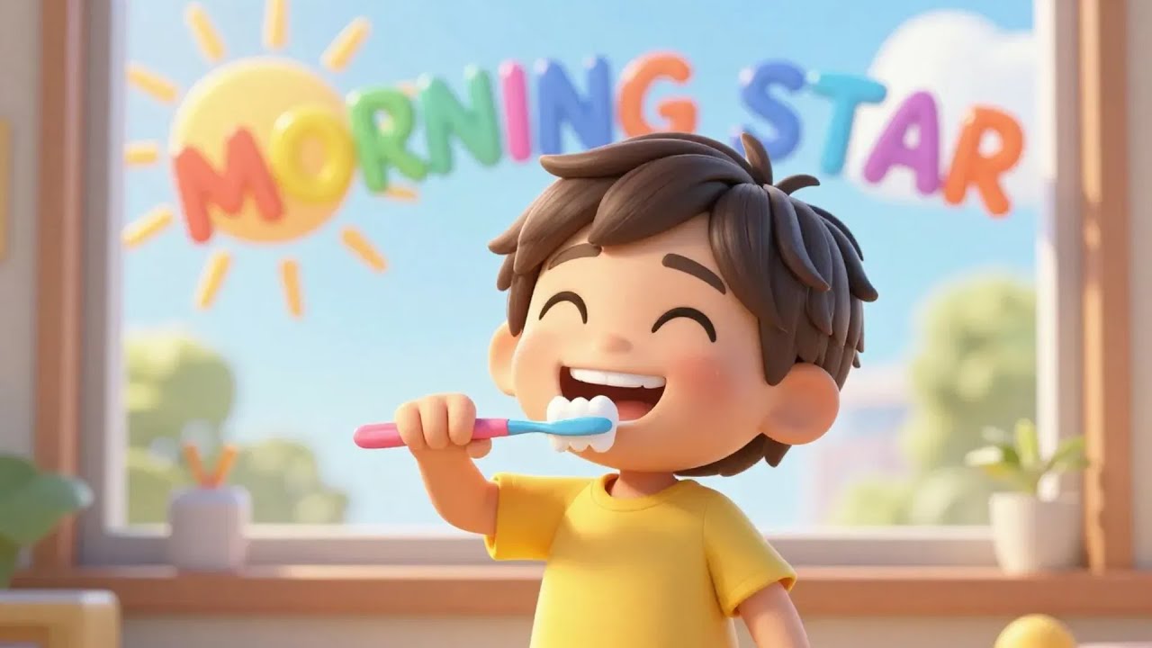 Wake Up Song for Kids 🌞 | Morning Star, Morning Routine Song | Preschool & Toddler Learning