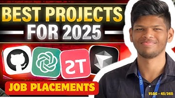 Top 5 Projects to Build in 2025 to Get Hired | Unfair Advantage in Job Interviews
