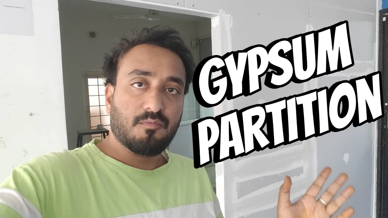 Gypsum Partition for Office | Clean Finish, Quick Installation | AN FALSE CEILING 