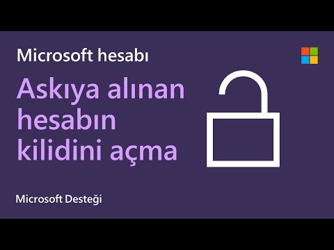 Askıya alınmış bir Microsoft hesabının kilidi nasıl açılır | Microsoft