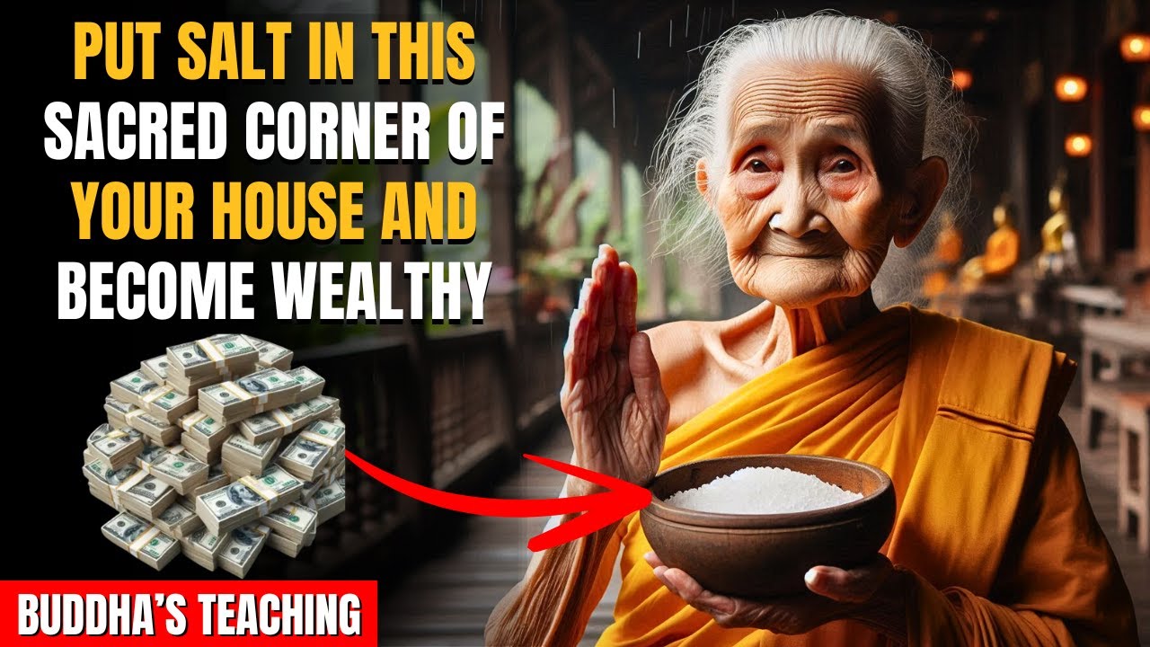🤑🤑Salt HACKS That Will Change Your Life in 24 Hours - BUDDHA"S TEACHING