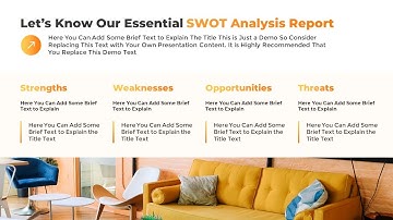 Animated PowerPoint SWOT Analysis Template