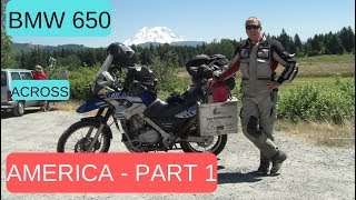 BMW 650 Dakar Across America - Part 1