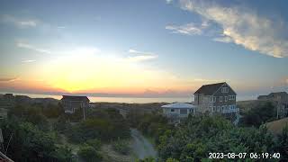 Outer Banks Sunrise This Morning 8/7/23