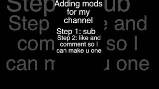 Modding people