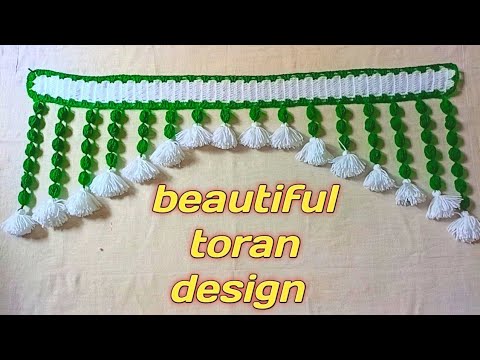 beautiful and easy toran design || jhalar ki design || new toran design || #crochet #toran #pattern