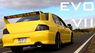 Mitsubishi Lancer Evo Vii 7 - Sound / Acceleration / Onboard Autobahn 0-200+ Km/H