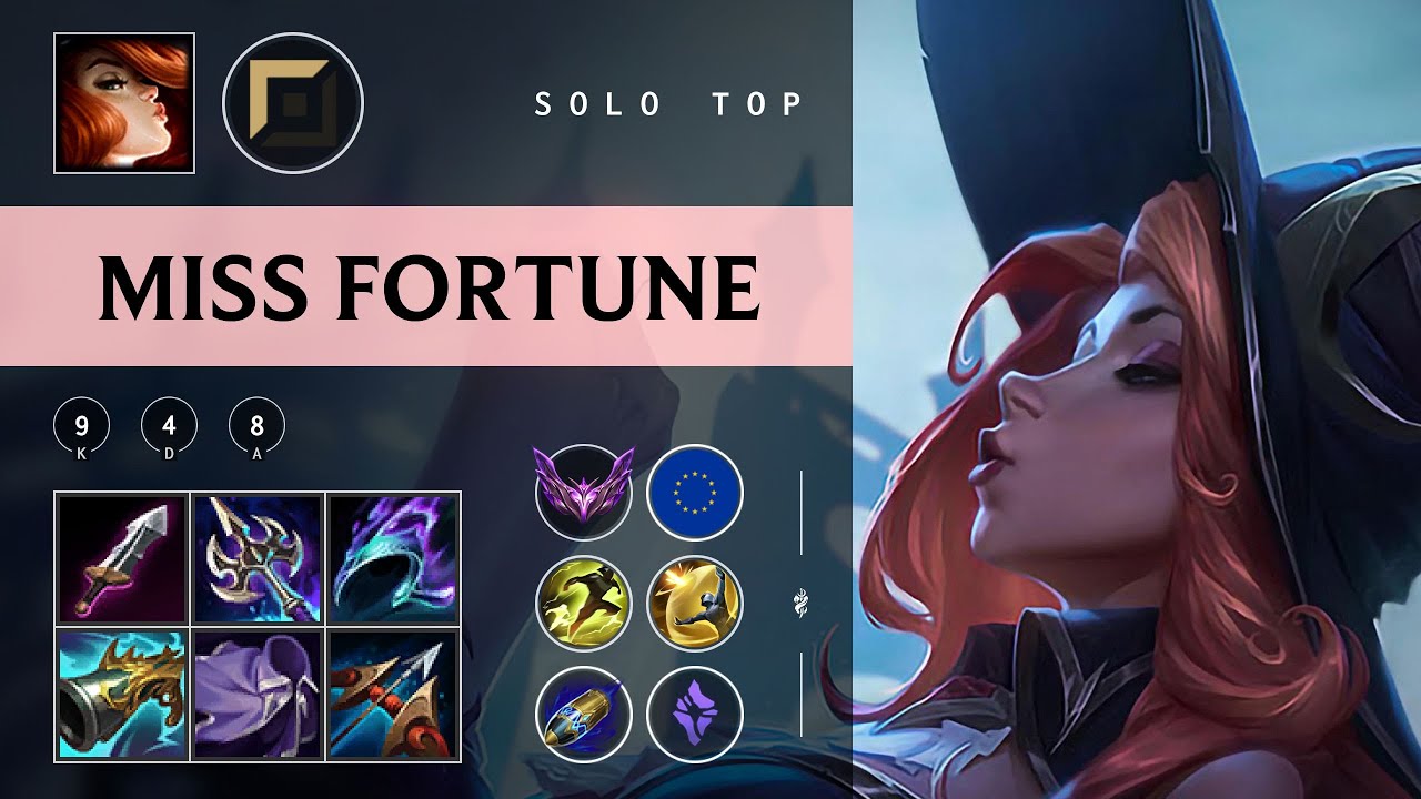 Miss Fortune Top vs Vayne - EUW Master Patch 25.24