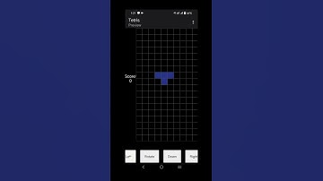 Tetris Game on HTML,CSS,JS
