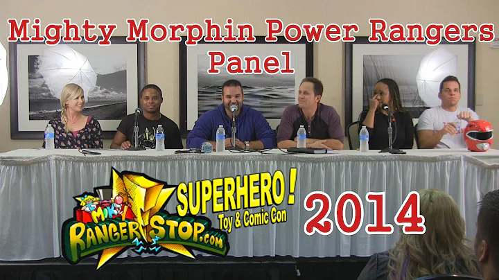 Mighty Morphin Power Rangers Panel - RangerStop 2014 - Austin St. John, Walter Jones, & More