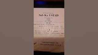 SAB KA USTAD 1967  4 SONGS MOHD.RAFI ASHA BHOSLE SUMAN KALYUNPUR KAMAL BAROT 45 RPM EP RECORD.