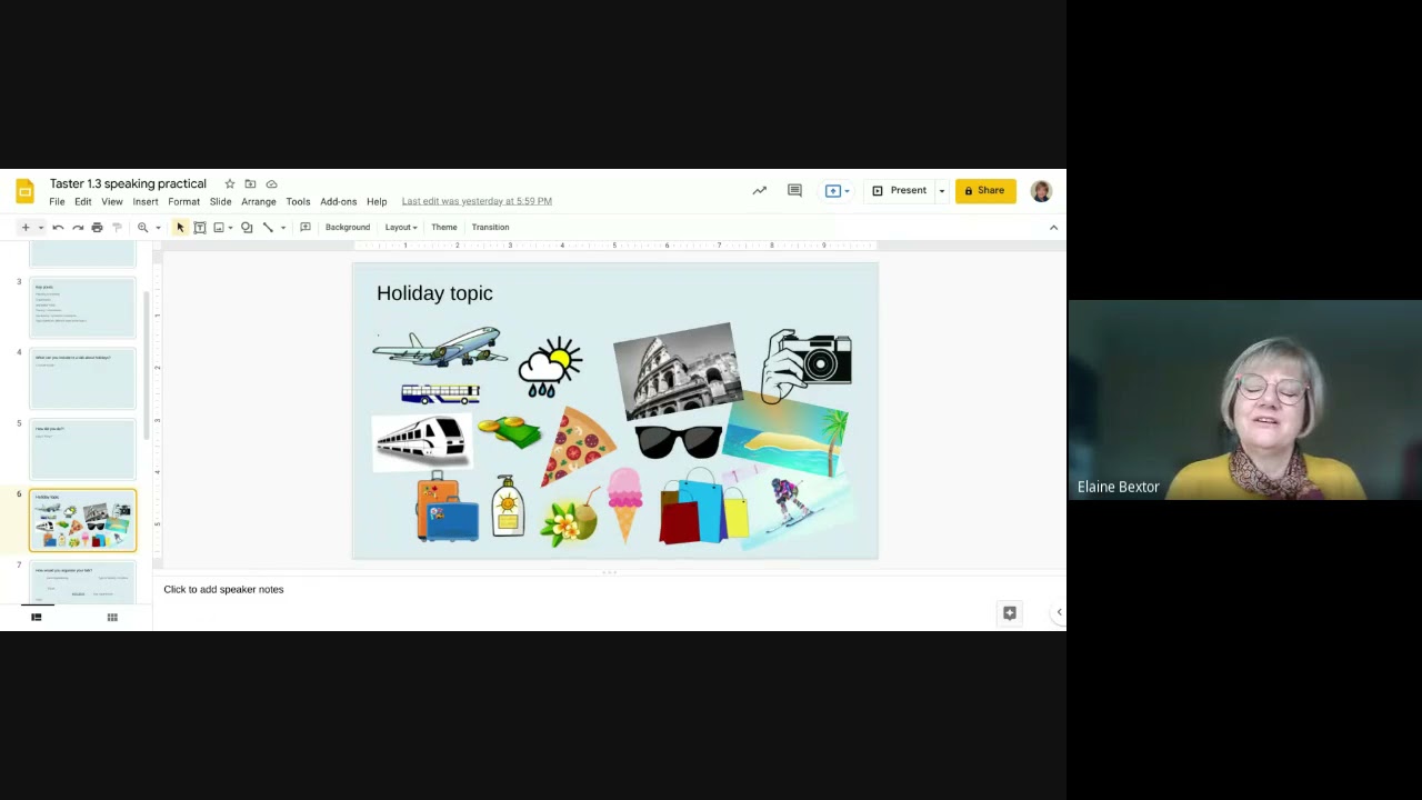 [Interactive Online Taster Sessions] Session 3. Speaking practice