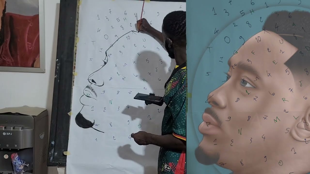 Astuce pour dessiner le portrait ou un paysage de façon très simple. 