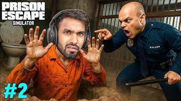 I BECAME PRO IN PRISON ESCAPE SIMULATOR | TECHNO GAMERZ