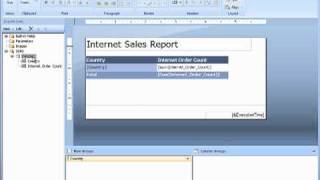 Creating Basic Reports from an SQL Server Analysis Services Cube