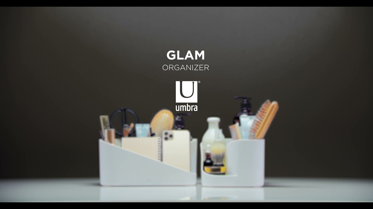 Glam Organizers Hair Tool & Cosmetic Storage & Organization UMBRA