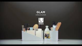 Glam Organizers - Hair Tool & Cosmetic Storage & Organization Umbra