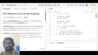 LeetCode 918: Maximum Sum Circular Subarray | Kadane’s Algorithm Twist Explained
