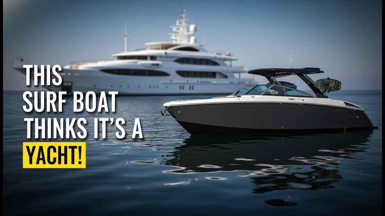 $500K Surf Boat with Overnight Capability You Need to See!