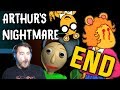 BALDI JUMPSCARE?! | Arthur's Nightmare (Nights 3 and 4) ENDING