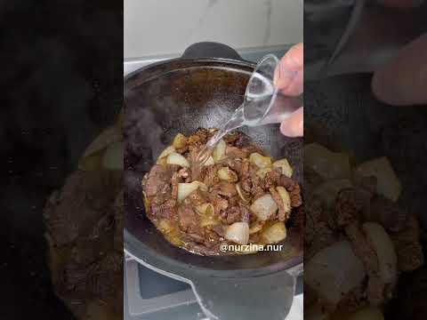 Мясо по-Тайский. Быстро и вкусно как в ресторане😍 КАНАЛЫМА ТІРКЕЛІҢІЗ @nurzina_nur ПОДПИШИСЬ!