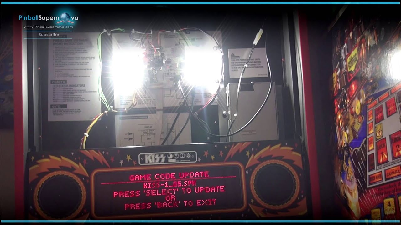 Pinball Mods 17 Kiss Topper Install and Game Play YouTube