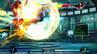 UMvC3 Maximum Spider DHC Spiral Swords