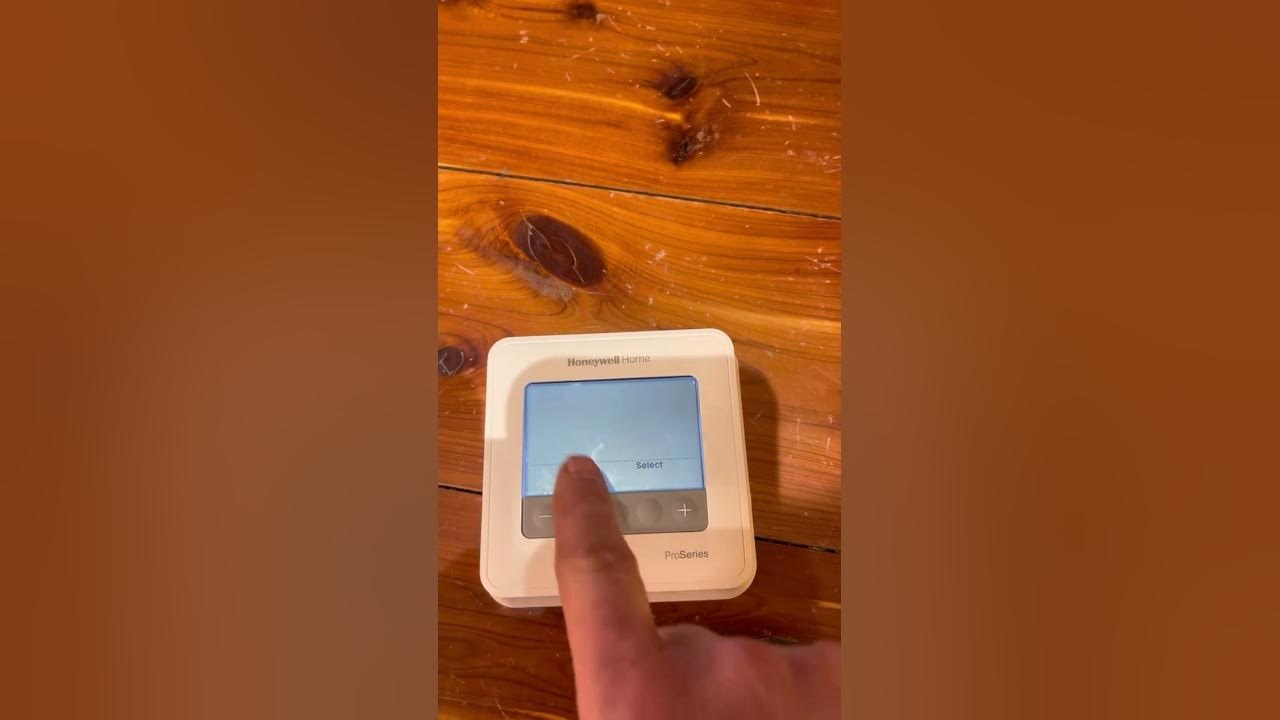 T4 pro thermostat reset after power outage! YouTube